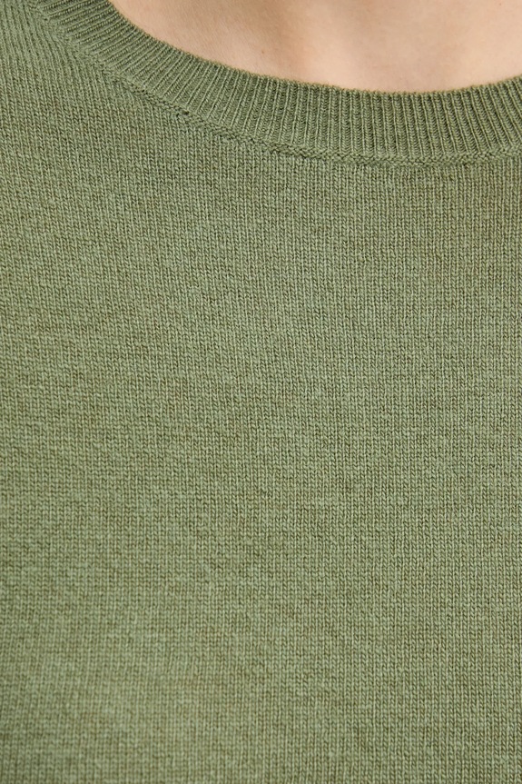 Vlnený sveter United Colors of Benetton 1002D1K01 zelená
