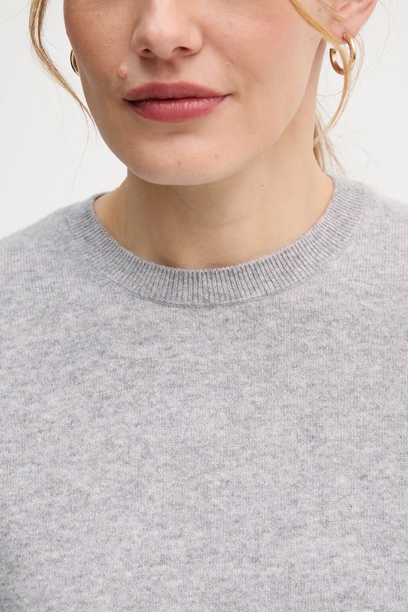 United Colors of Benetton sweter wełniany 1002D1K01 szary