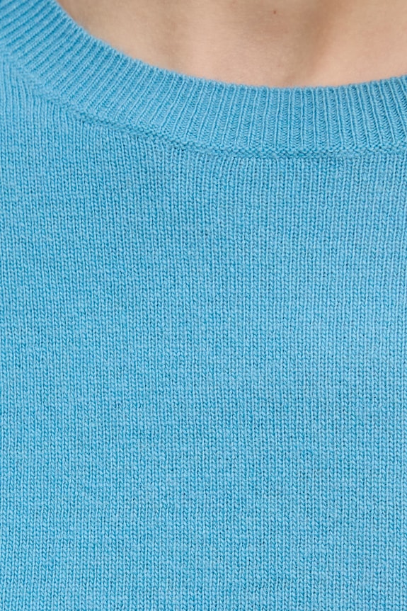 United Colors of Benetton sweter wełniany 1002D1K01 niebieski