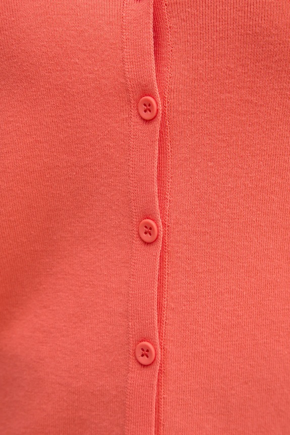 Bavlnený kardigán United Colors of Benetton 1091D5558 oranžová