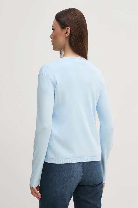 Oblečení Bavlněný kardigan United Colors of Benetton 1091D5558 modrá