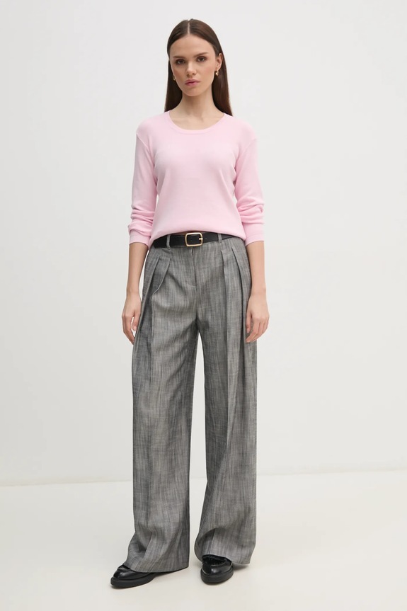Bavlněný svetr United Colors of Benetton 1091D1M08 růžová SS25