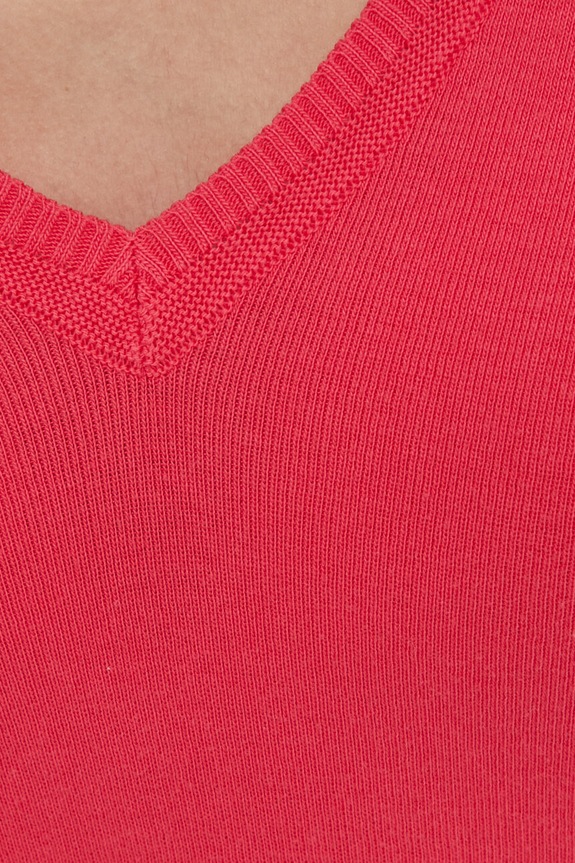 United Colors of Benetton sweter bawełniany 1091D4625 różowy