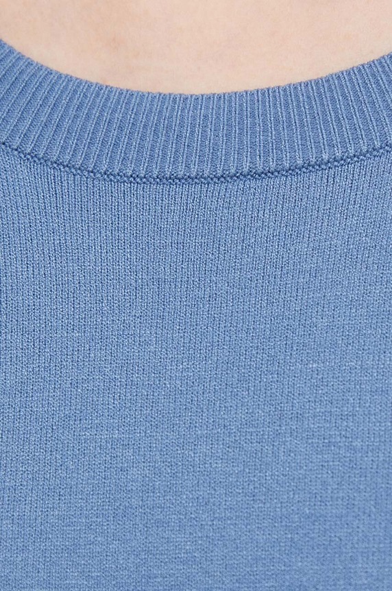 Sisley sweter 14ETM100F niebieski