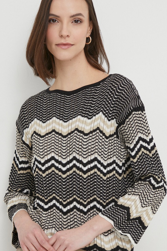 Pulover Sisley Planet friendly šarena 1136L104O
