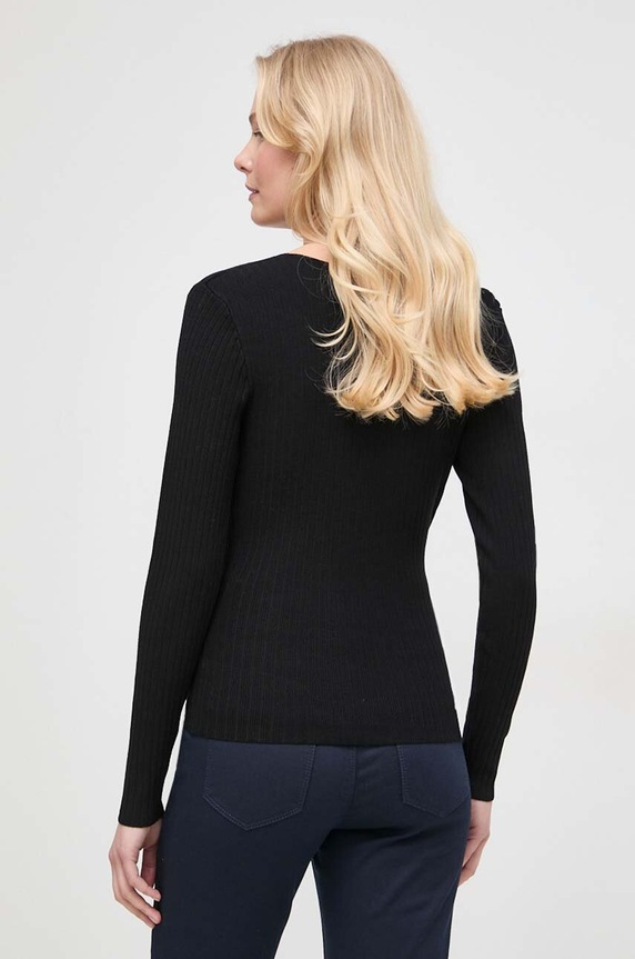 Morgan sweter MCAT MCAT.NOIR czarny SS24