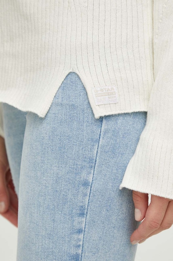 G-Star sweter z domieszką wełny D24486.D563