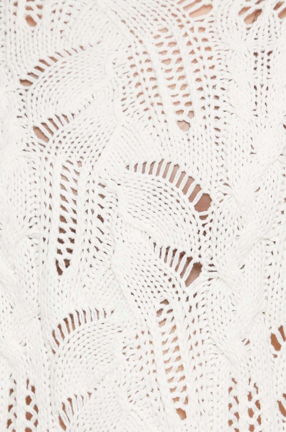 Desigual sweter bawełniany MILANO 24SWJF23 biały