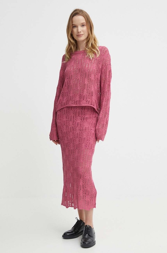 Pepe Jeans sweter GWEN PL702129 różowy SS24