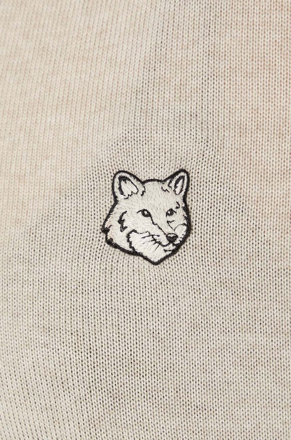 Maison Kitsuné wool cardigan Bold Fox Head Patch Regular Cardigan MW00508KT1036