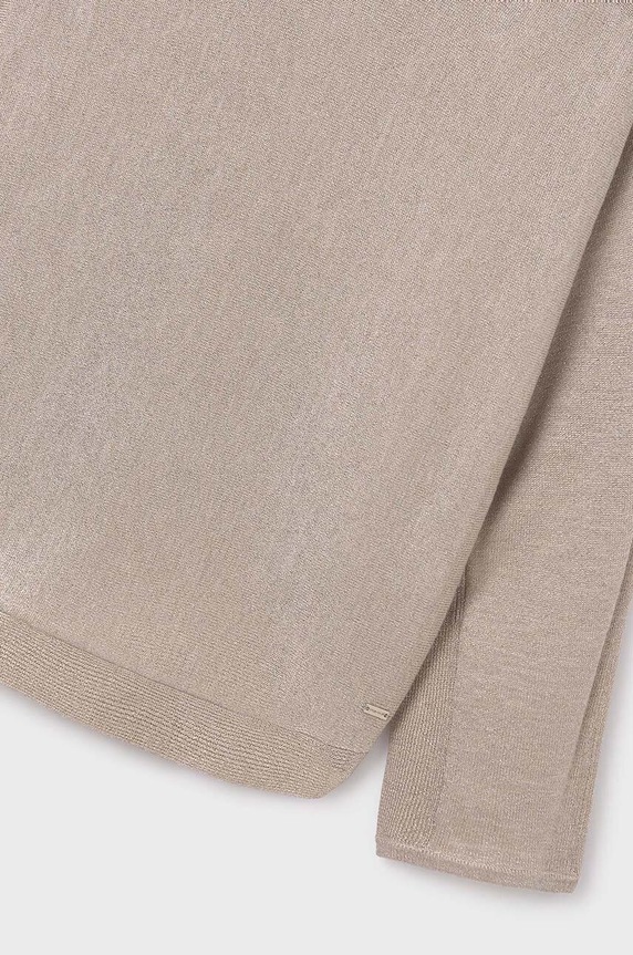 Dziewczynka Mayoral sweter dziecięcy 6337.8D.Junior.PPYH beżowy