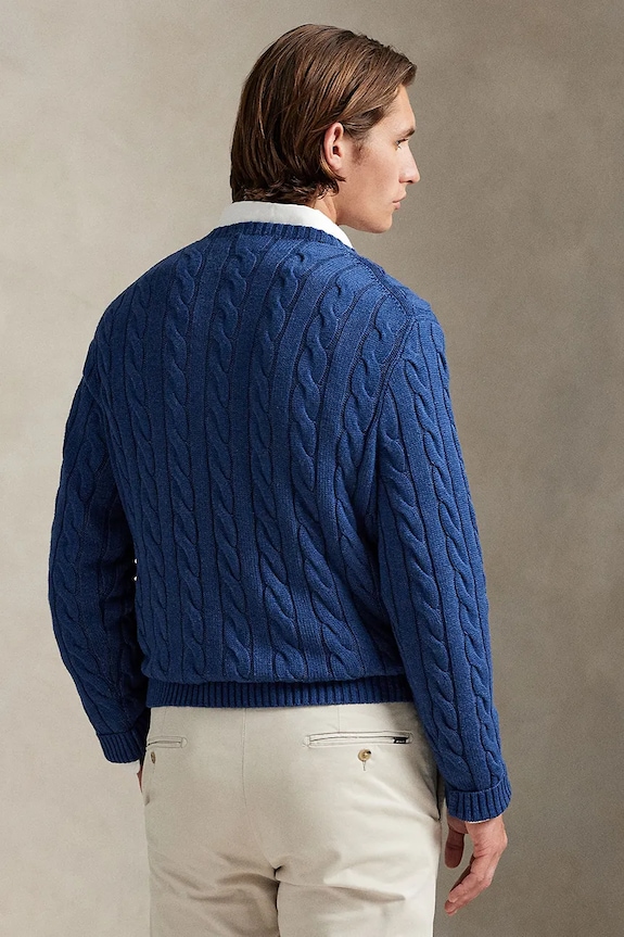 Polo Ralph Lauren sweater cotton Men's 710775885 navy SS26