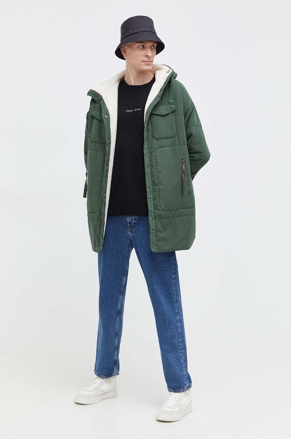 Tommy Jeans sweter DM0DM18360 czarny SS24