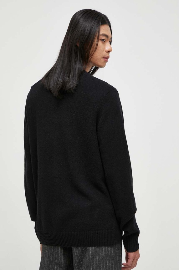 Odzież Levi's sweter męski z wełną A4320 czarny