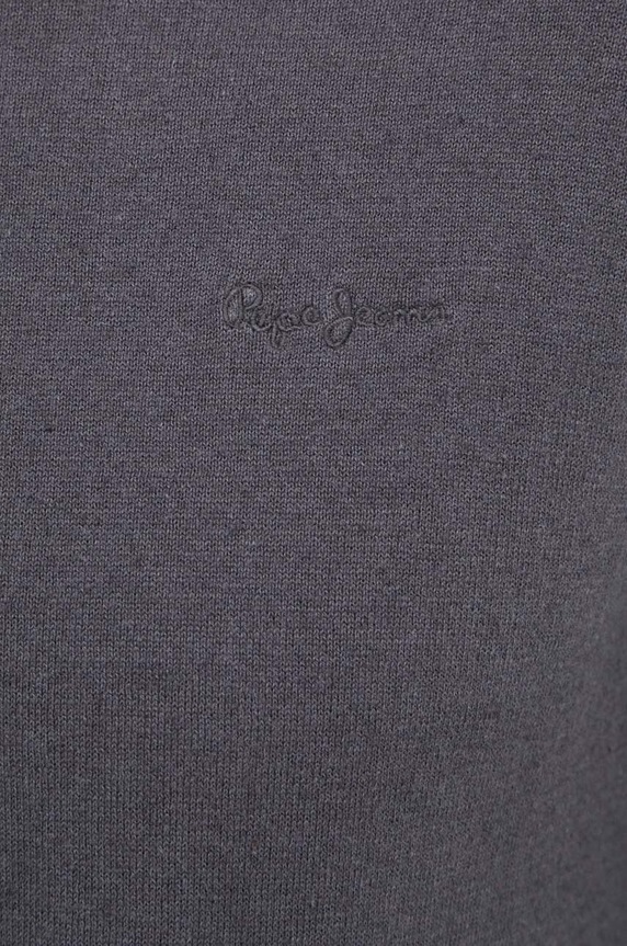 Pepe Jeans sweter lniany MILLER PM702422 szary