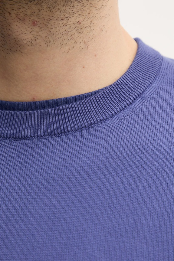 United Colors of Benetton sveter pánsky bavlnený 1098U1I76 tmavomodrá