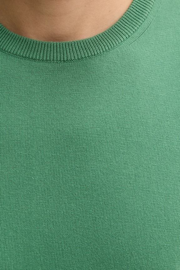 United Colors of Benetton sweter męski bawełniany 1098U1I76 zielony