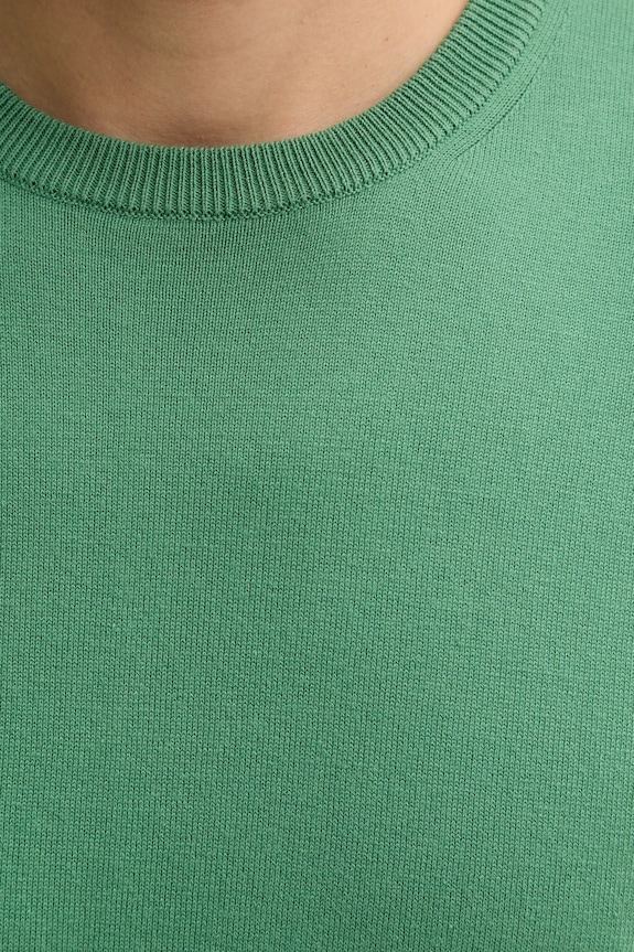 United Colors of Benetton sweter męski bawełniany 1098U1I76 zielony