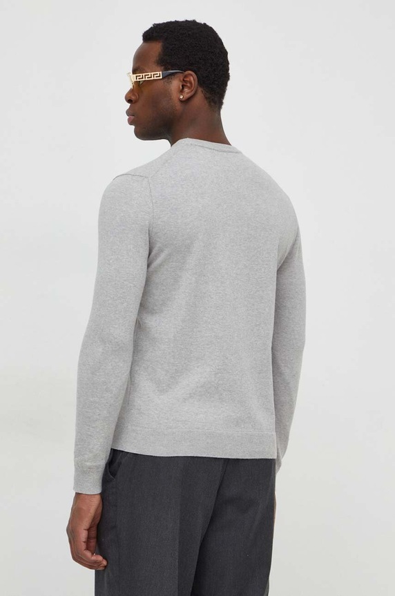 Odzież United Colors of Benetton sweter męski bawełniany 1098U1I76 szary