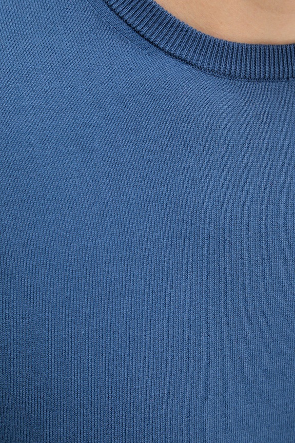 United Colors of Benetton pulover bărbătesc din bumbac 1098U1I76 albastru