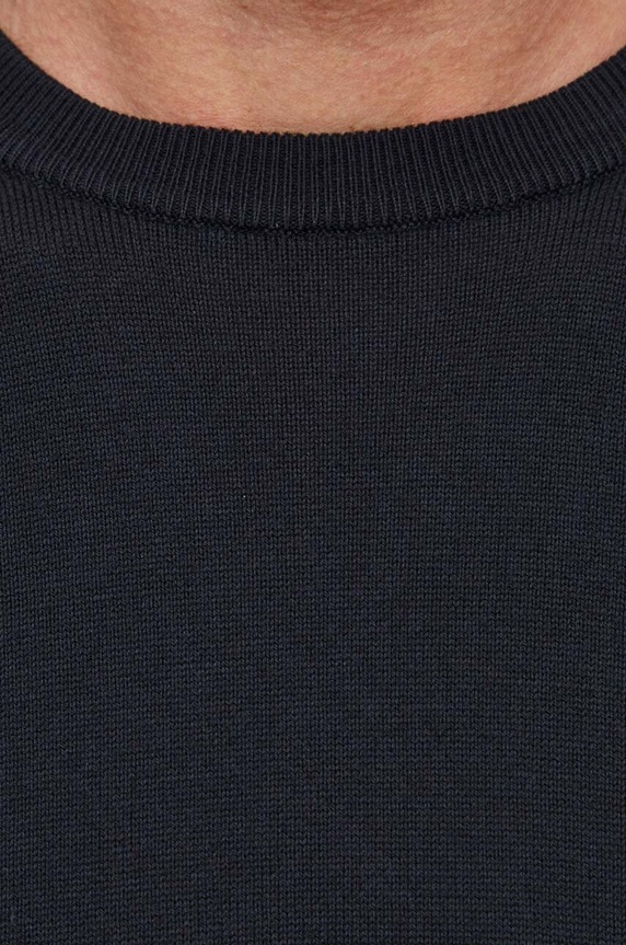 United Colors of Benetton pulover bărbătesc de bumbac 1098U1I76 negru