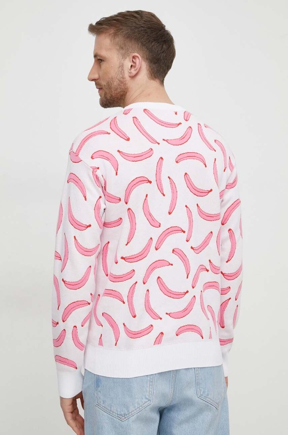 Ruházat United Colors of Benetton pulóver 1194K107D rózsaszín