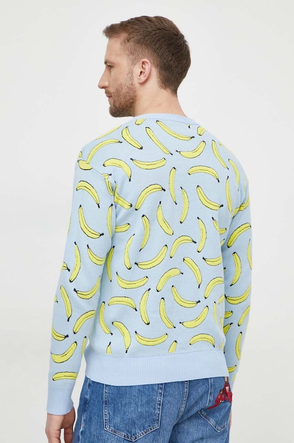 Ruházat United Colors of Benetton pulóver 1194K107D kék