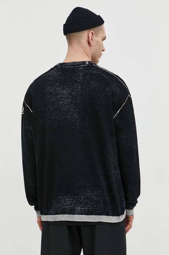 Oblečenie Bavlnený kardigán Diesel K-LARENCE-CARDIGAN-B A11190.0BEAR čierna