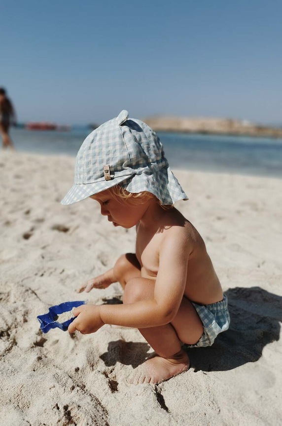 Kratke pamučne hlače za bebe Jamiks WIDAR.or.Bloom.JLG159.B