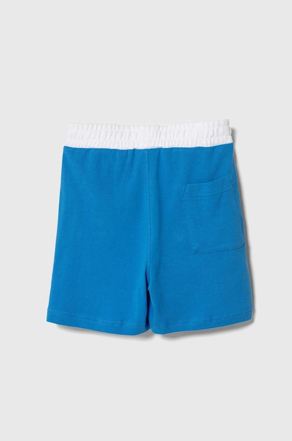 United Colors of Benetton pantaloni scurți din bumbac pentru copii 3088C902S.G.Seasonal albastru SS24