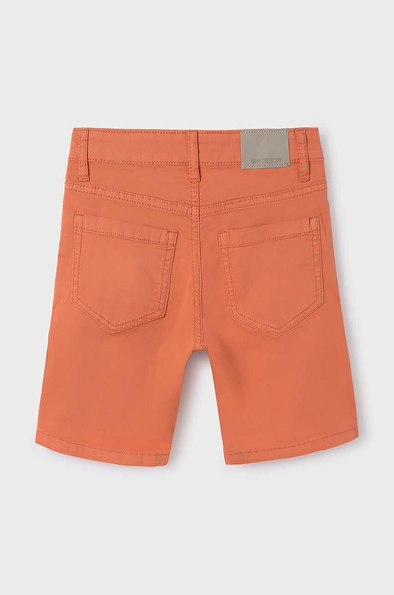 Chłopiec Mayoral szorty dziecięce 231.7D.Junior.PPYH pomarańczowy