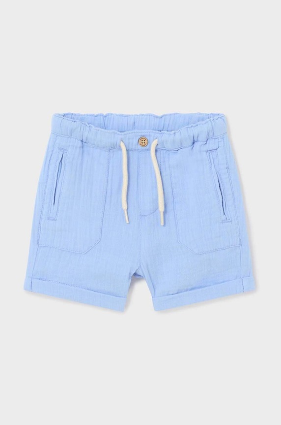 Βρεφικό βαμβακερό σορτς Mayoral casual μπλε 1236.3A.Baby.PPYH
