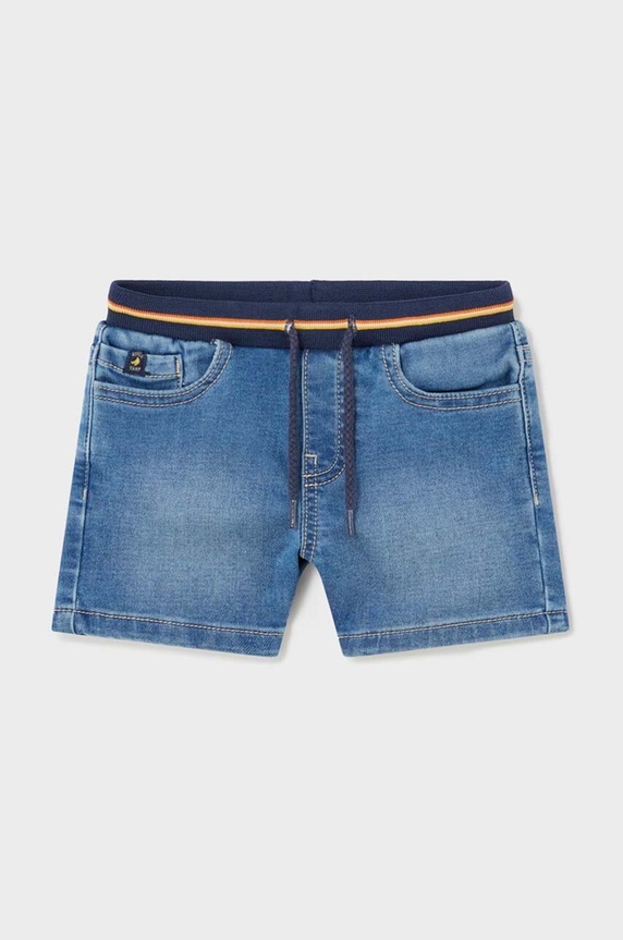 Mayoral szorty niemowlęce soft denim 1239.3C.Baby.PPYH niebieski SS24