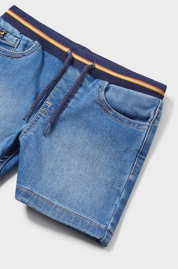 Mayoral szorty niemowlęce soft denim niebieski 1239.3C.Baby.PPYH