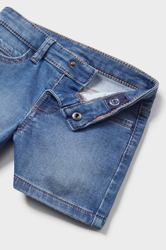 Chłopiec Mayoral szorty niemowlęce soft denim 1241.3K.Baby.PPYH niebieski