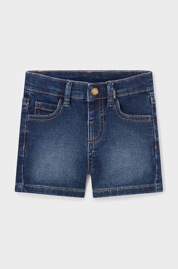Mayoral szorty niemowlęce soft denim 1241.3K.Baby.PPYH niebieski SS24