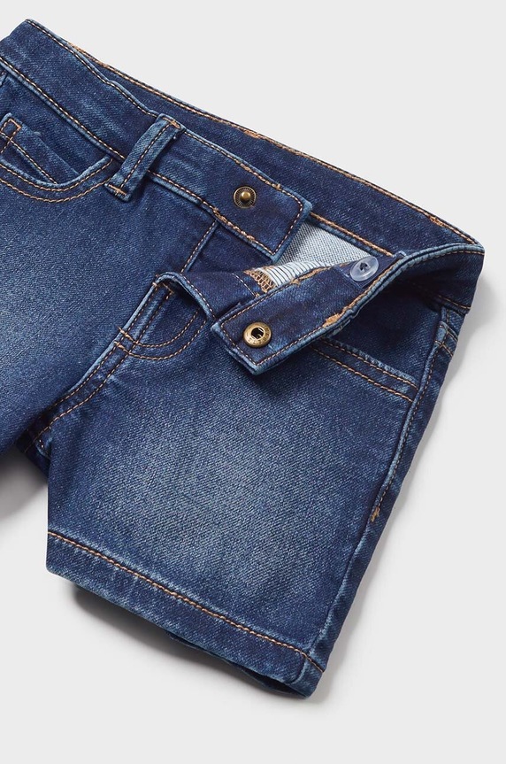 Mayoral szorty niemowlęce soft denim niebieski 1241.3K.Baby.PPYH
