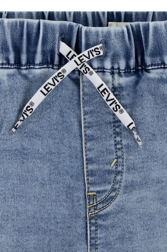 Fiú Levi's gyerek farmer rövidnadrág LVB SKINNY DOBBY SHORT 9ED613 kék