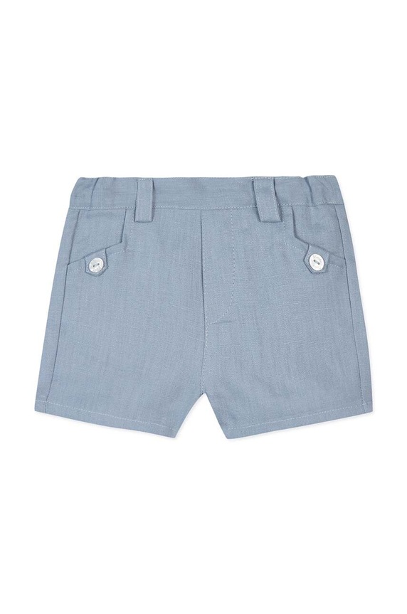 Tartine et Chocolat pantaloni scurți de in pentru copii TY26091.104 albastru SS24