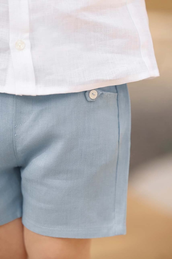 Tartine et Chocolat pantaloni scurți de in pentru copii TY26091.104