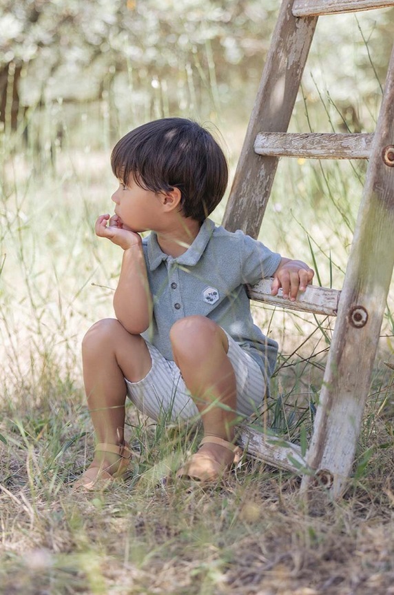Tartine et Chocolat szorty bawełniane dziecięce TY26141.104
