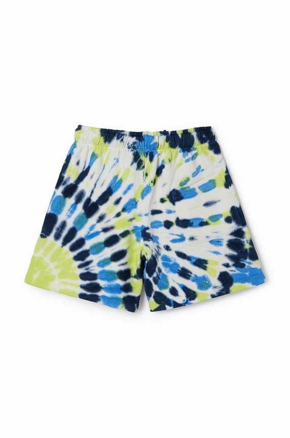 Detské bavlnené šortky Desigual 24SBPK02 modrá SS24