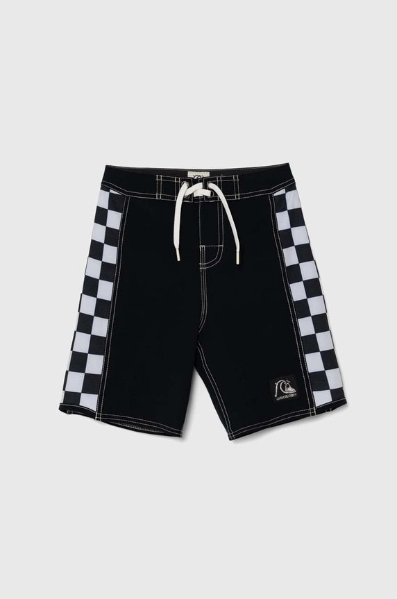Quiksilver gyerek rövidnadrág ORIGINALARCH elasztánnal fekete AQBBS03127