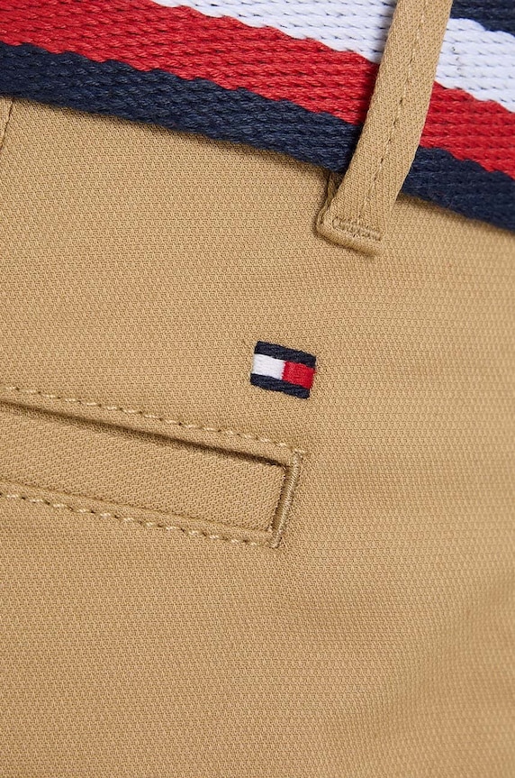 Dětské kraťasy Tommy Hilfiger béžová KB0KB08845.104.122.PPYH