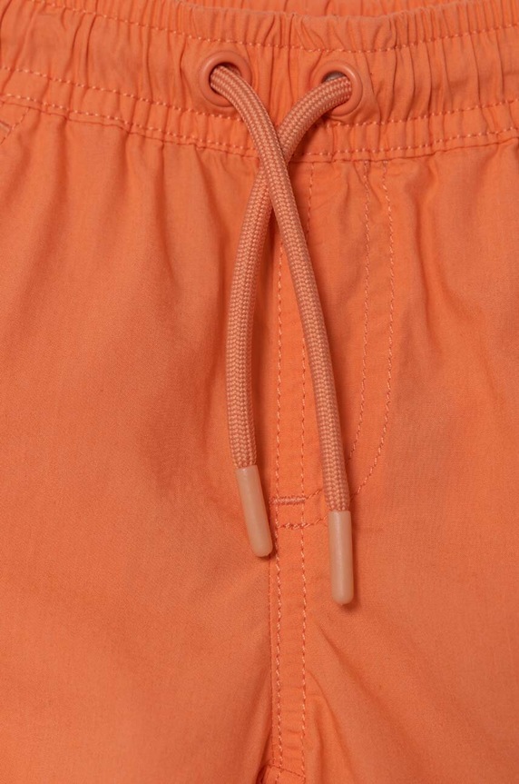 Chłopiec zippy szorty bawełniane niemowlęce 3106021301 pomarańczowy