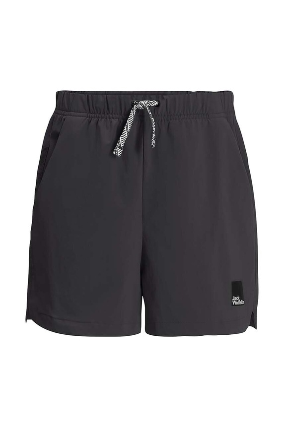 Dětské kraťasy Jack Wolfskin TEEN SHORTS B látka černá 1609871.