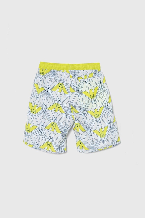 Emporio Armani pantaloni scurti de baie copii EB000006.AF10069 galben SS24