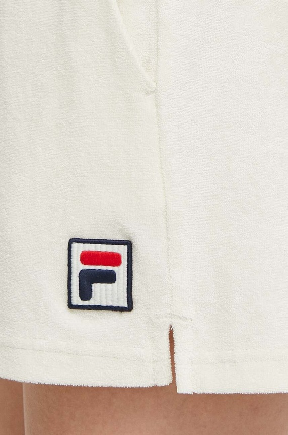 Fila pantaloni scurti din bumbac Lusaka bej FAW0750