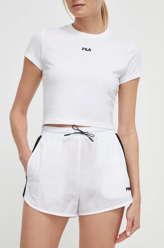 Fila rövidnadrág Limassol mintás fehér FAW0775