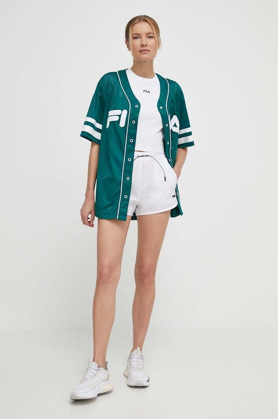 Fila rövidnadrág Limassol FAW0775 fehér SS24